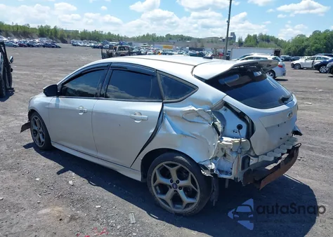 2013 Ford Focus St из США, поврежденный, VIN 1FADP3L96DL258803